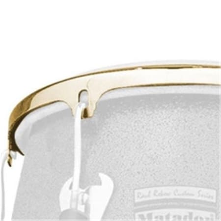 Drum Workshop Latin Percussion LP736B 12.5 Classic Conga2 Conga Rim; Gold LP736B